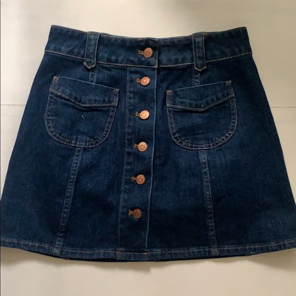 Made well jean skirt